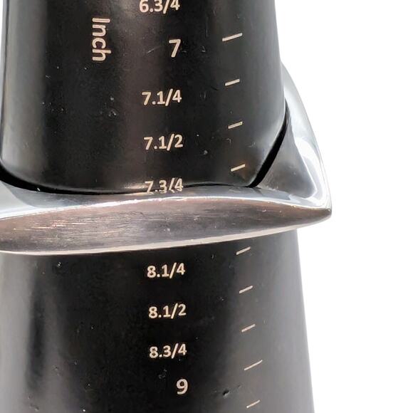 VTG Unsigned Tested Sterling Silver Square Art Deco Bangle Bracelet 45.91g - Picture 6 of 7